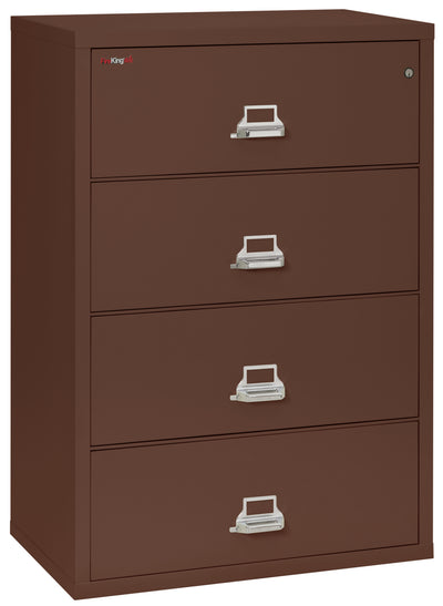 FireKing Classic Lateral File Cabinet - 1-Hour Fire-Rated & High Security - 2, 3, or 4 Drawers - Multiple Colors