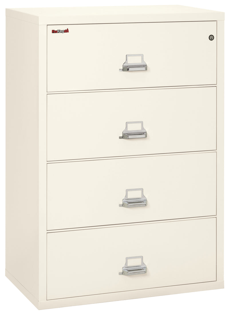 FireKing Classic Lateral File Cabinet - 1-Hour Fire-Rated & High Security - 2, 3, or 4 Drawers - 11 Colors