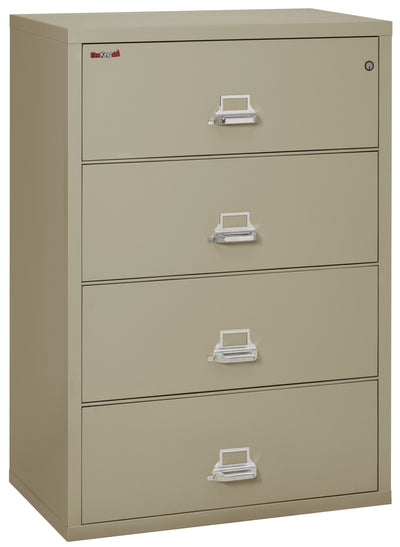 FireKing Classic Lateral File Cabinet - 1-Hour Fire-Rated & High Security - 2, 3, or 4 Drawers - Multiple Colors