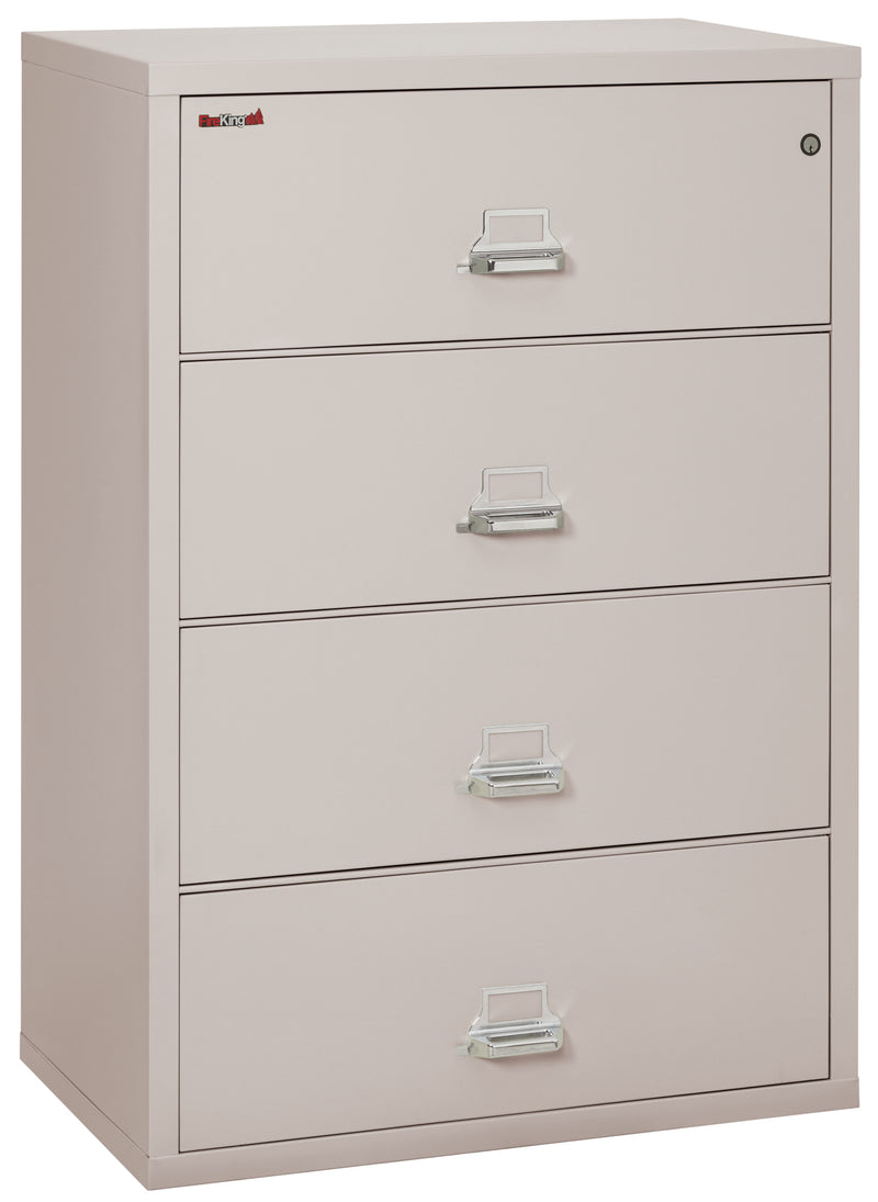 FireKing Classic Lateral File Cabinet - 1-Hour Fire-Rated & High Security - 2, 3, or 4 Drawers - 11 Colors