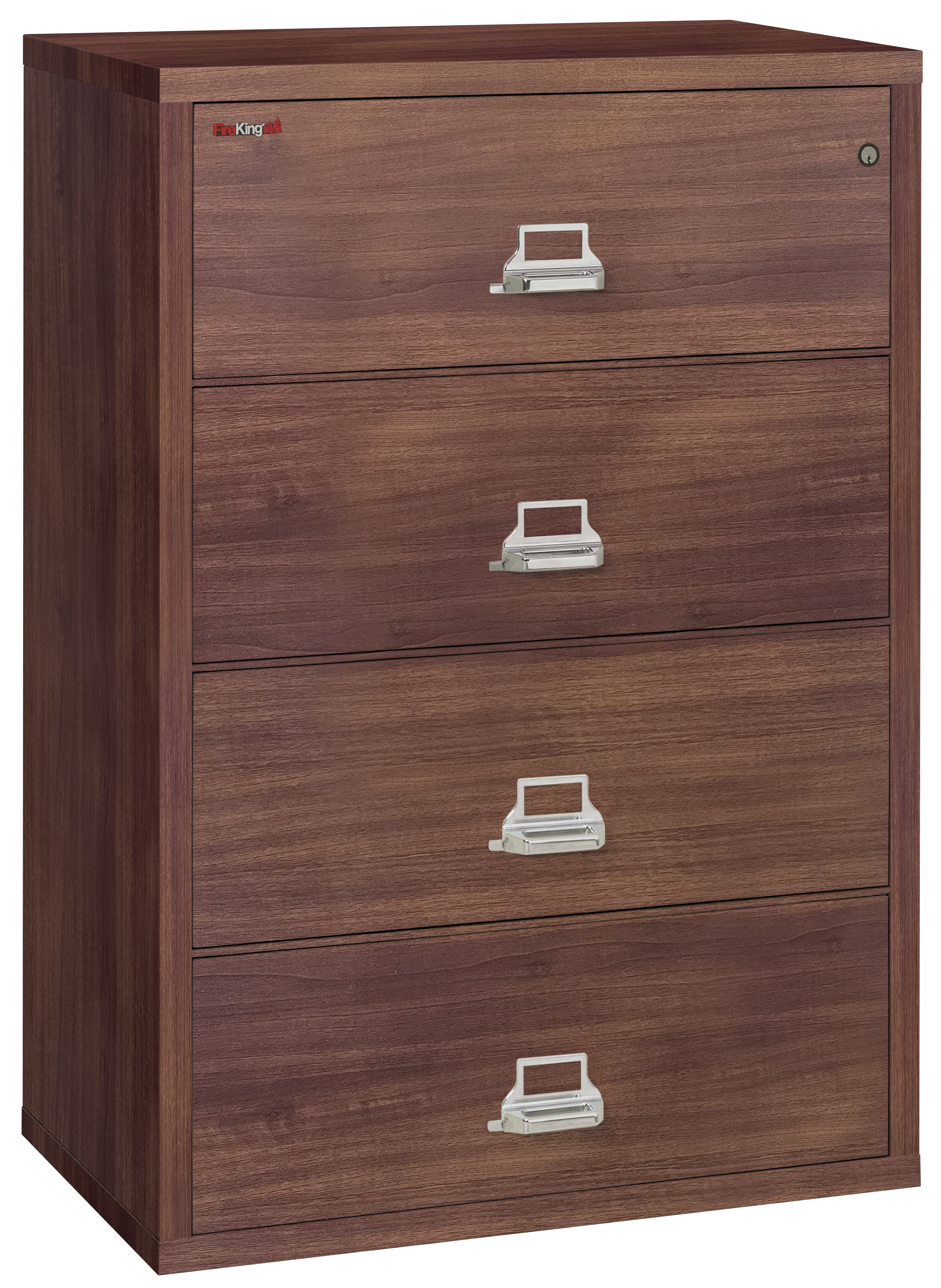 FireKing Classic Lateral File Cabinet - 1-Hour Fire-Rated & High Security - 2, 3, or 4 Drawers - Multiple Colors
