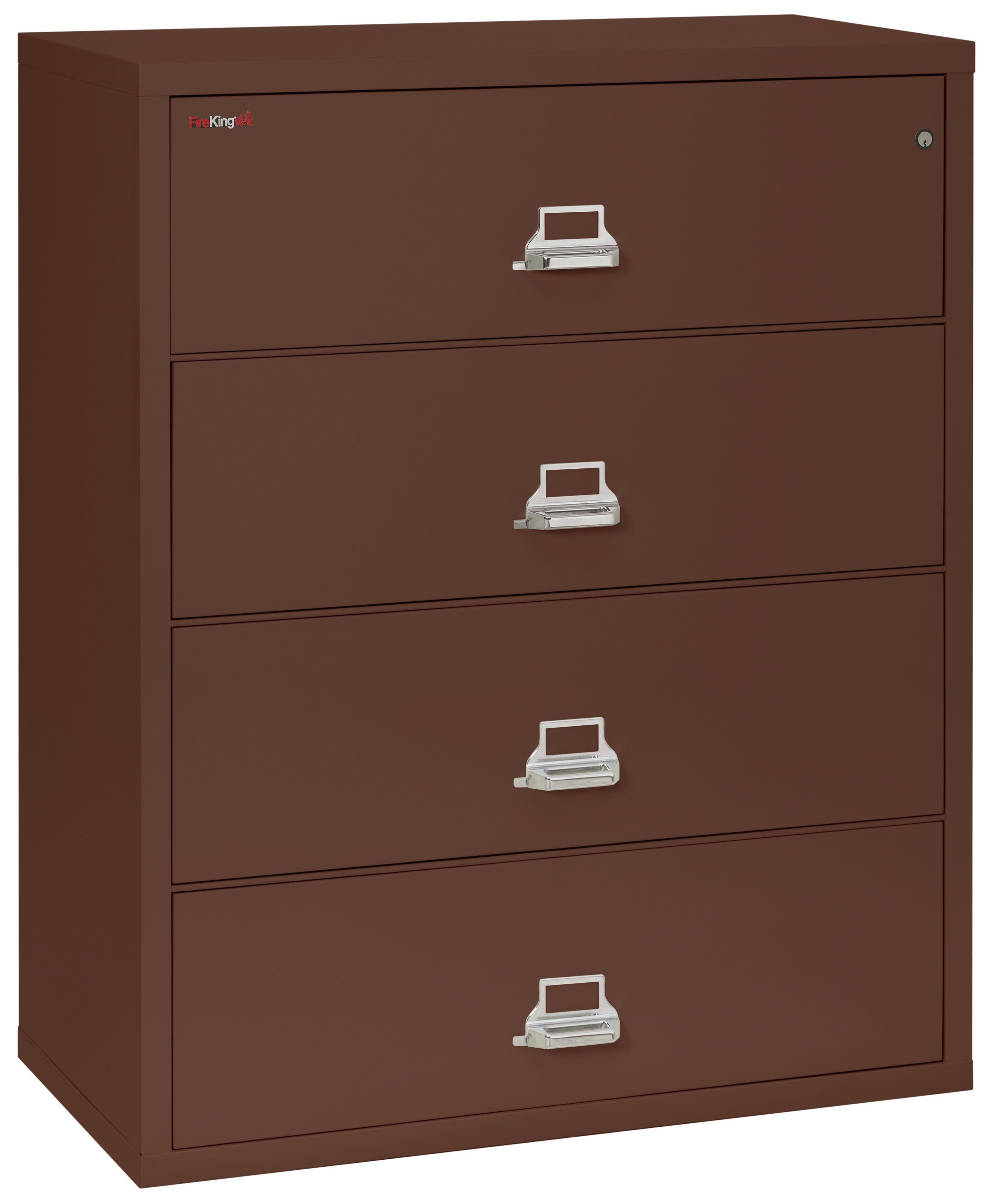 FireKing Classic Lateral File Cabinet - 1-Hour Fire-Rated & High Security - 2, 3, or 4 Drawers - Multiple Colors