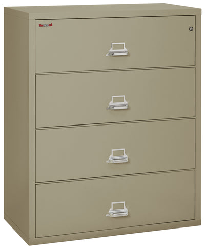 FireKing Classic Lateral File Cabinet - 1-Hour Fire-Rated & High Security - 2, 3, or 4 Drawers - Multiple Colors