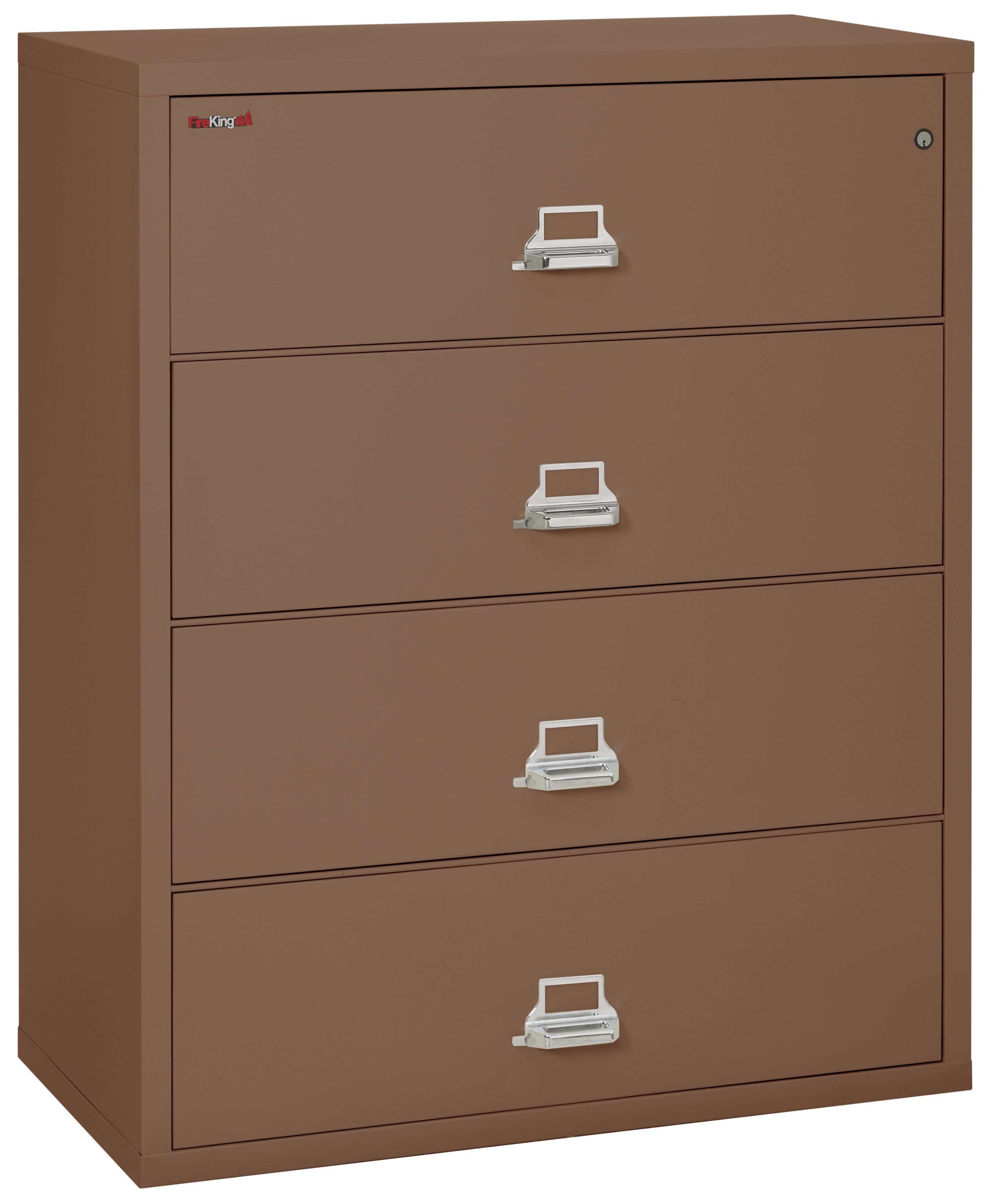 FireKing Classic Lateral File Cabinet - 1-Hour Fire-Rated & High Security - 2, 3, or 4 Drawers - Multiple Colors