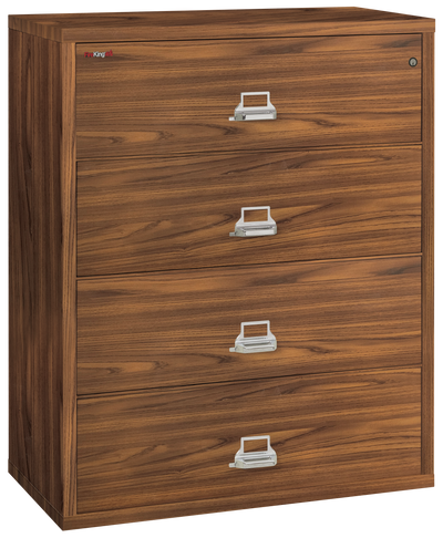 FireKing Classic Lateral File Cabinet - 1-Hour Fire-Rated & High Security - 2, 3, or 4 Drawers - Multiple Colors