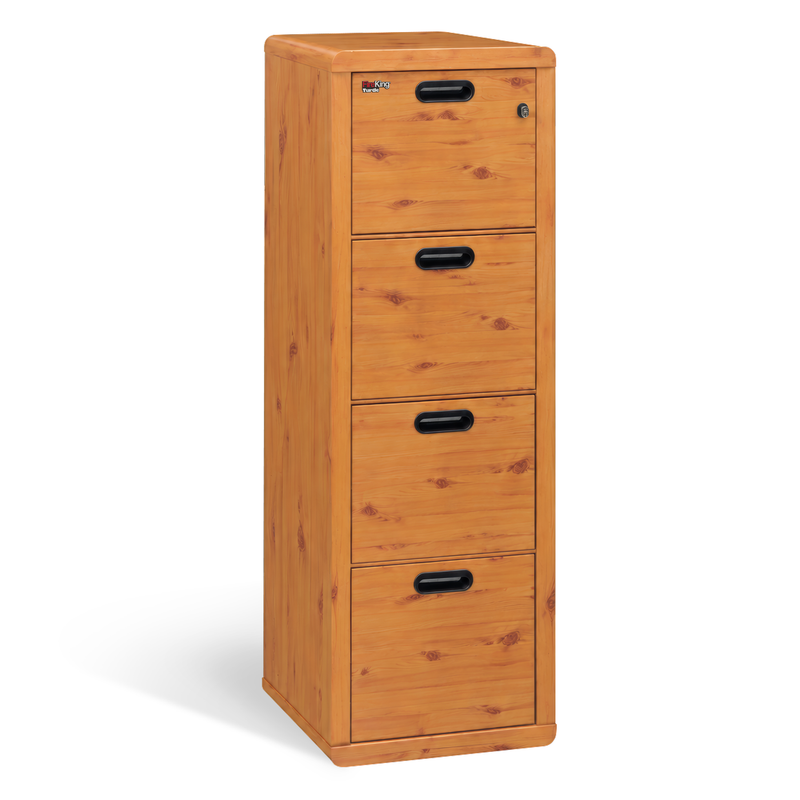 FireKing Turtle Contour Designer Series - Fire Rated File Cabinet, 1-Hour UL, Letter/Legal Filing, 2 or 4 Drawers - Multiple Colors