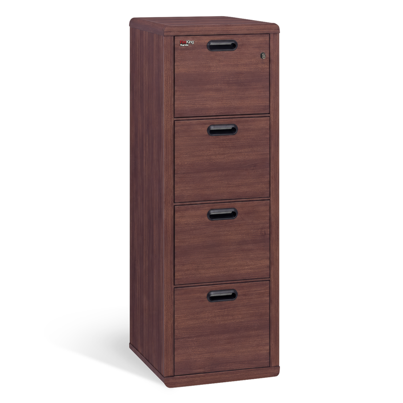 FireKing Turtle Contour Designer Series - Fire Rated File Cabinet, 1-Hour UL, Letter/Legal Filing, 2 or 4 Drawers - Multiple Colors