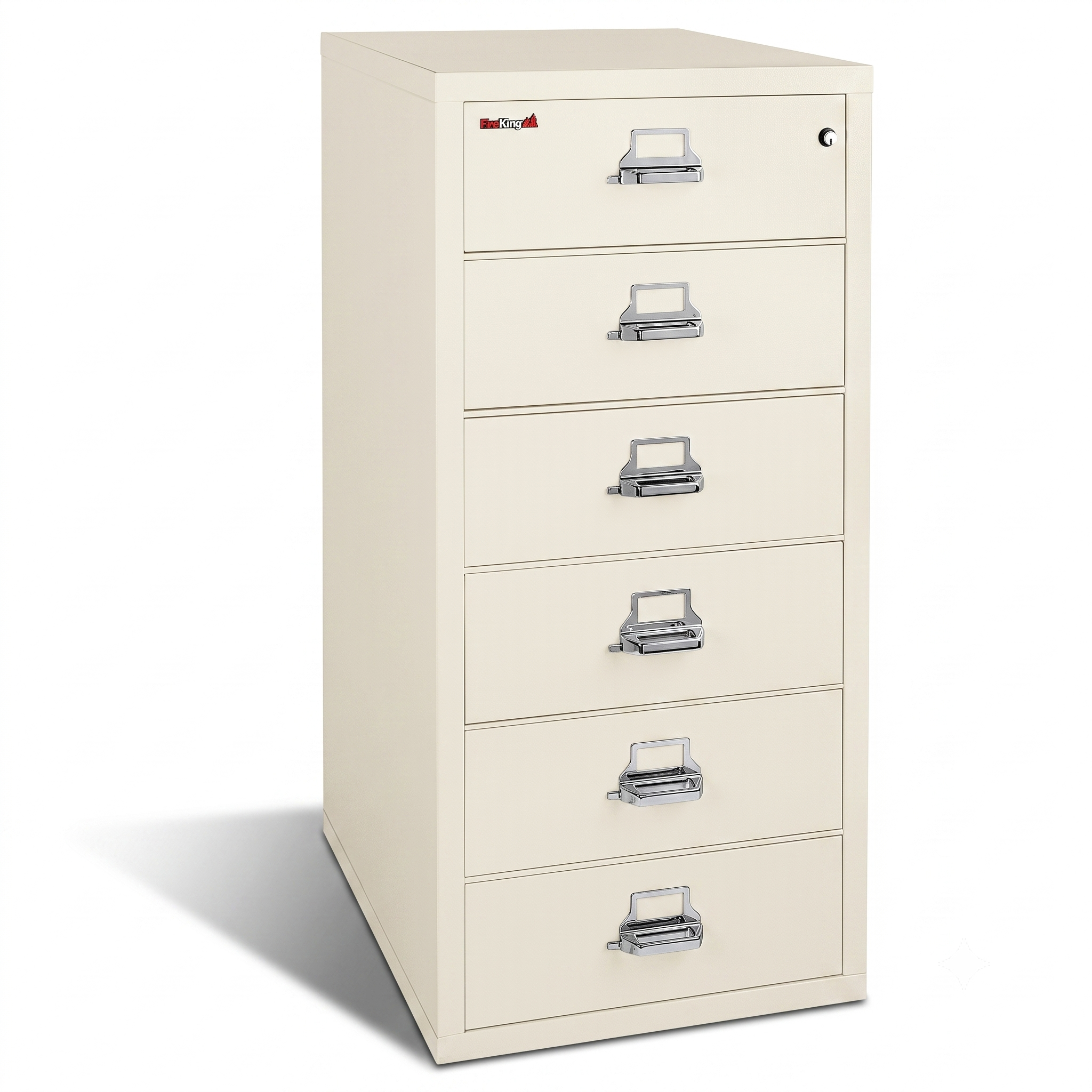 FireKing 1-Hour Fire Rated Card, Check, & Note File Cabinet - 4 or 6 Drawers - 11 Colors