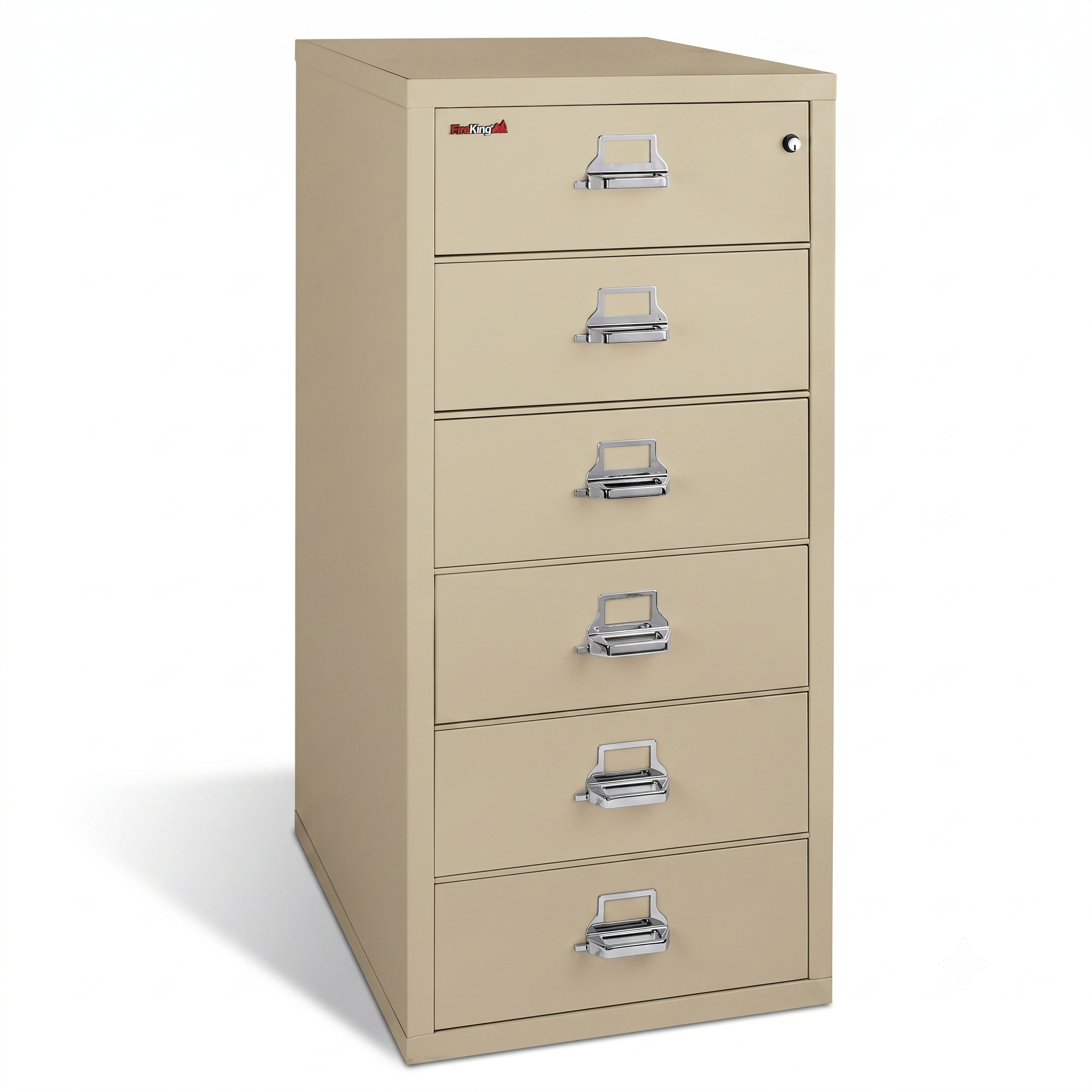 FireKing 1-Hour Fire Rated Card, Check, & Note File Cabinet - 4 or 6 Drawers - 11 Colors