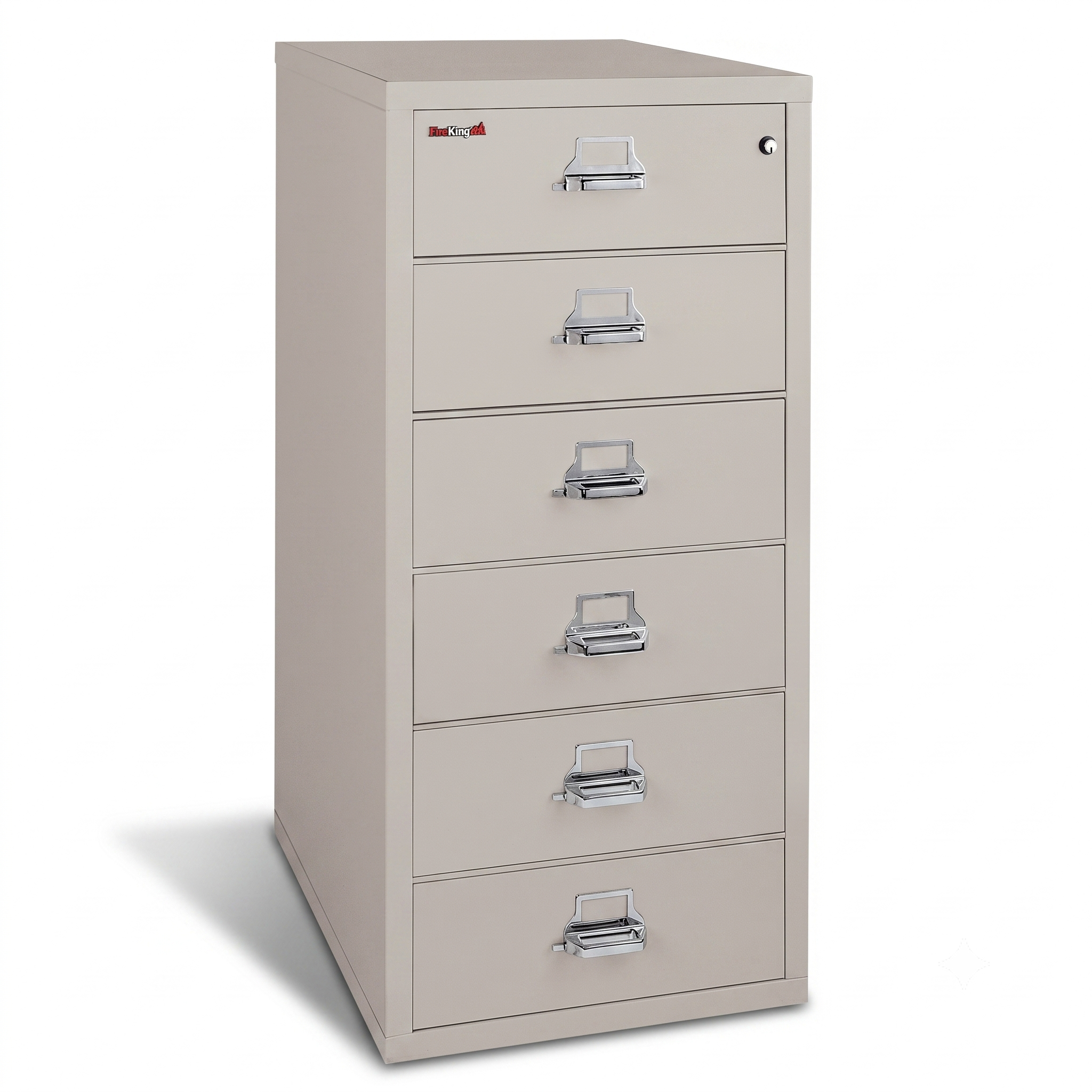 FireKing 1-Hour Fire Rated Card, Check, & Note File Cabinet - 4 or 6 Drawers - 11 Colors