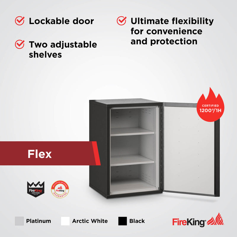 FireShield™ Edge Series Fire-Rated Storage Cabinet - 1 Hour Fire-Rated - Executive, Shared, Hybrid, or Flex Configurations
