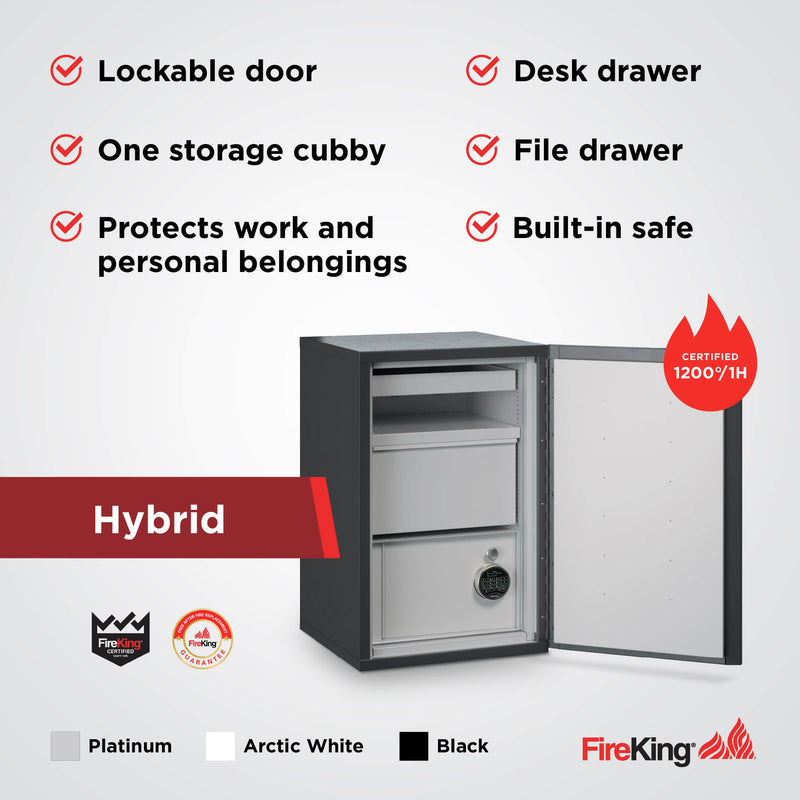 FireShield™ Edge Series Fire-Rated Storage Cabinet - 1 Hour Fire-Rated - Executive, Shared, Hybrid, or Flex Configurations