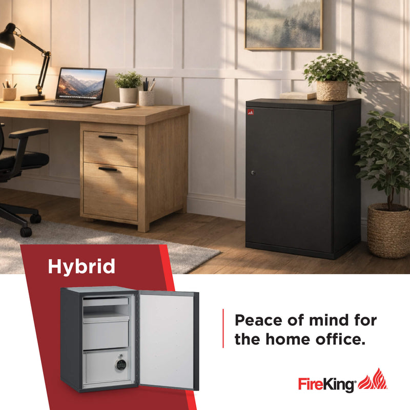 FireShield™ Edge Series Fire-Rated Storage Cabinet - 1 Hour Fire-Rated - Executive, Shared, Hybrid, or Flex Configurations
