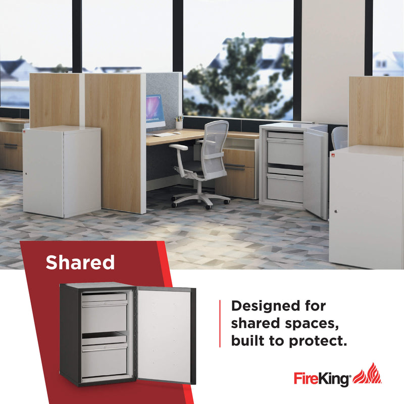 FireShield™ Edge Series Fire-Rated Storage Cabinet - 1 Hour Fire-Rated - Executive, Shared, Hybrid, or Flex Configurations