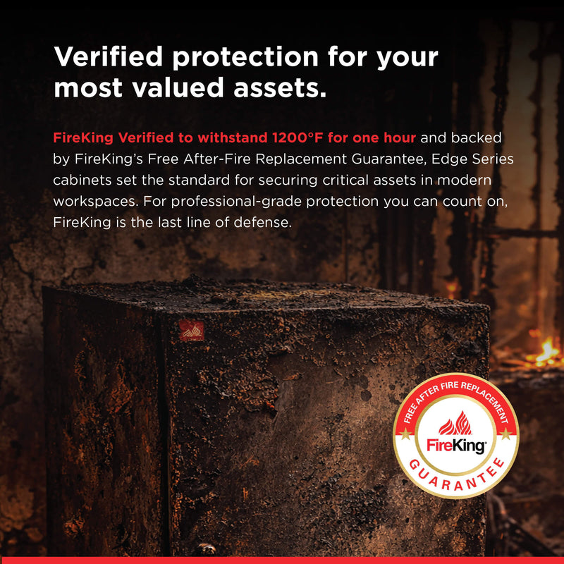 FireShield™ Edge Series Fire-Rated Storage Cabinet - 1 Hour Fire-Rated - Executive, Shared, Hybrid, or Flex Configurations