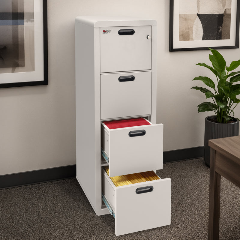 FireKing Turtle Contour Fire Rated File Cabinet, 1-Hour UL, Letter/Legal Filing, 2 or 4 Drawers - Multiple Colors