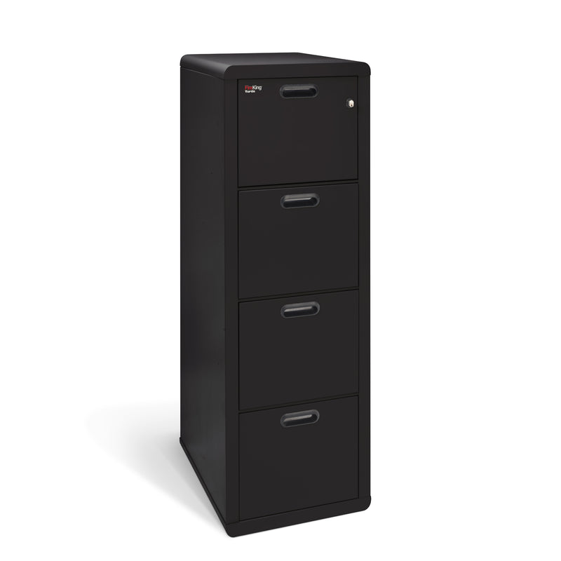 FireKing Turtle Contour Fire Rated File Cabinet, 1-Hour UL, Letter/Legal Filing, 2 or 4 Drawers - Multiple Colors