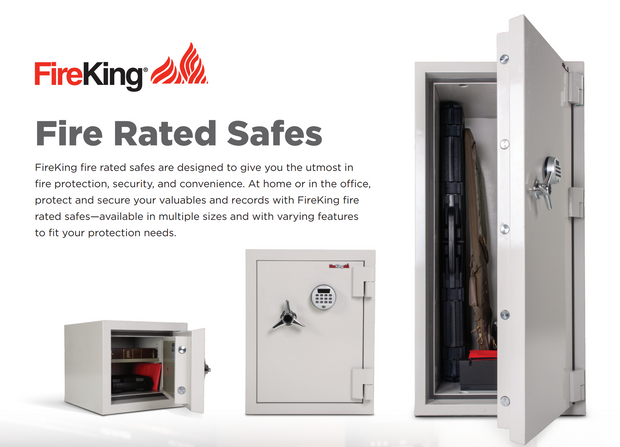 FireKing Fire Rated Safe - Spec Sheet