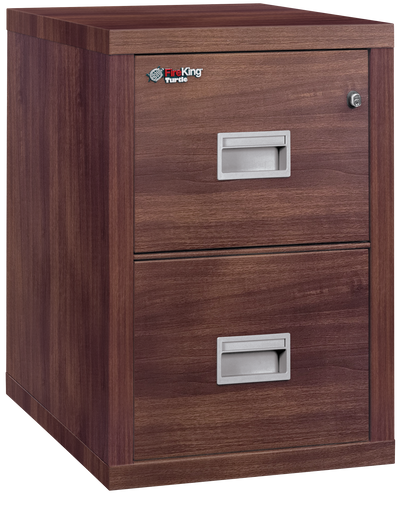 FireKing Turtle Series - Space Saving Vertical File Cabinet - 1-Hour Fire Rated - 2 or 4 Drawers - Multiple Colors
