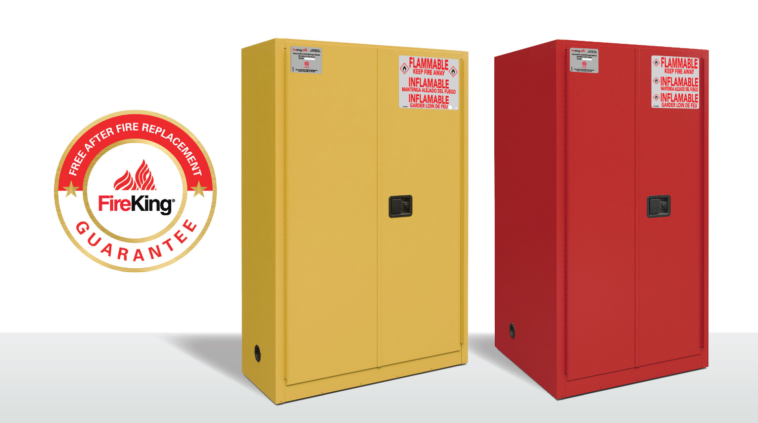 FireKing Flammable Safety Cabinet - UL/ULC, OSHA, NFPA, and ANSI Compliant