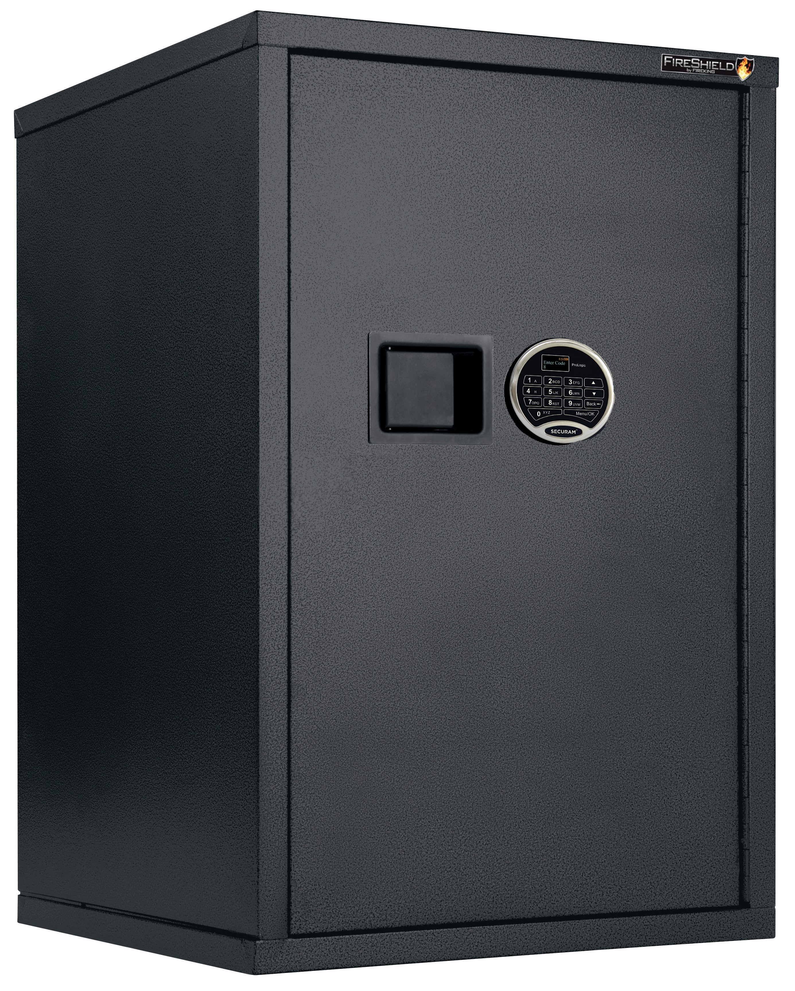 FireKing FireShield HSC-3422 Storage Cabinet with 2 Adjustable Shelves - 1-Hour Fire Rating - 3 Colors