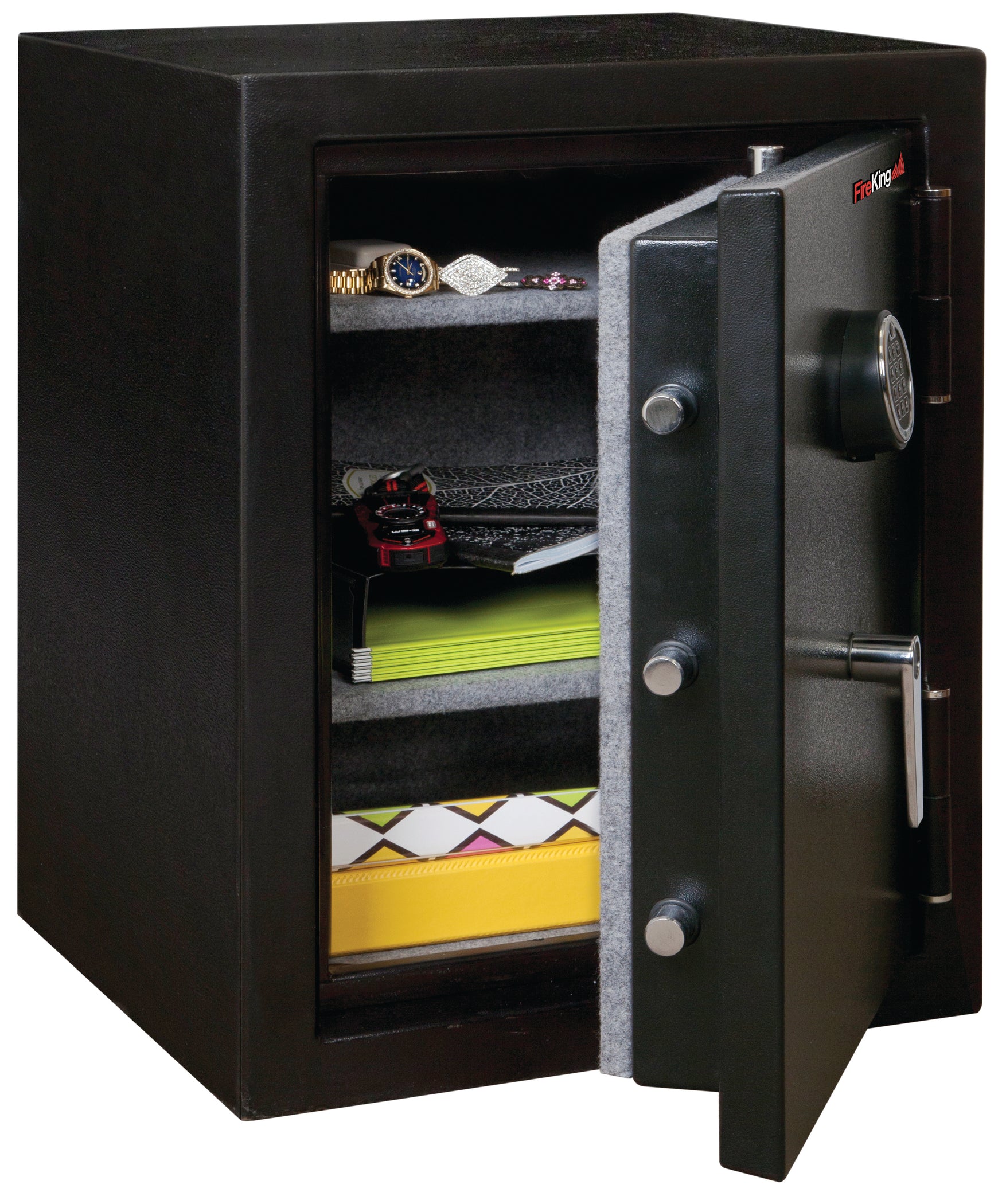 FireKing 30-Minute Fire Rated Safe with Electronic Lock & 2 Adjustable