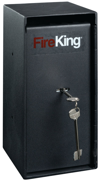FireKing MS1206 Cash Depository Safe - Compact Key Lock