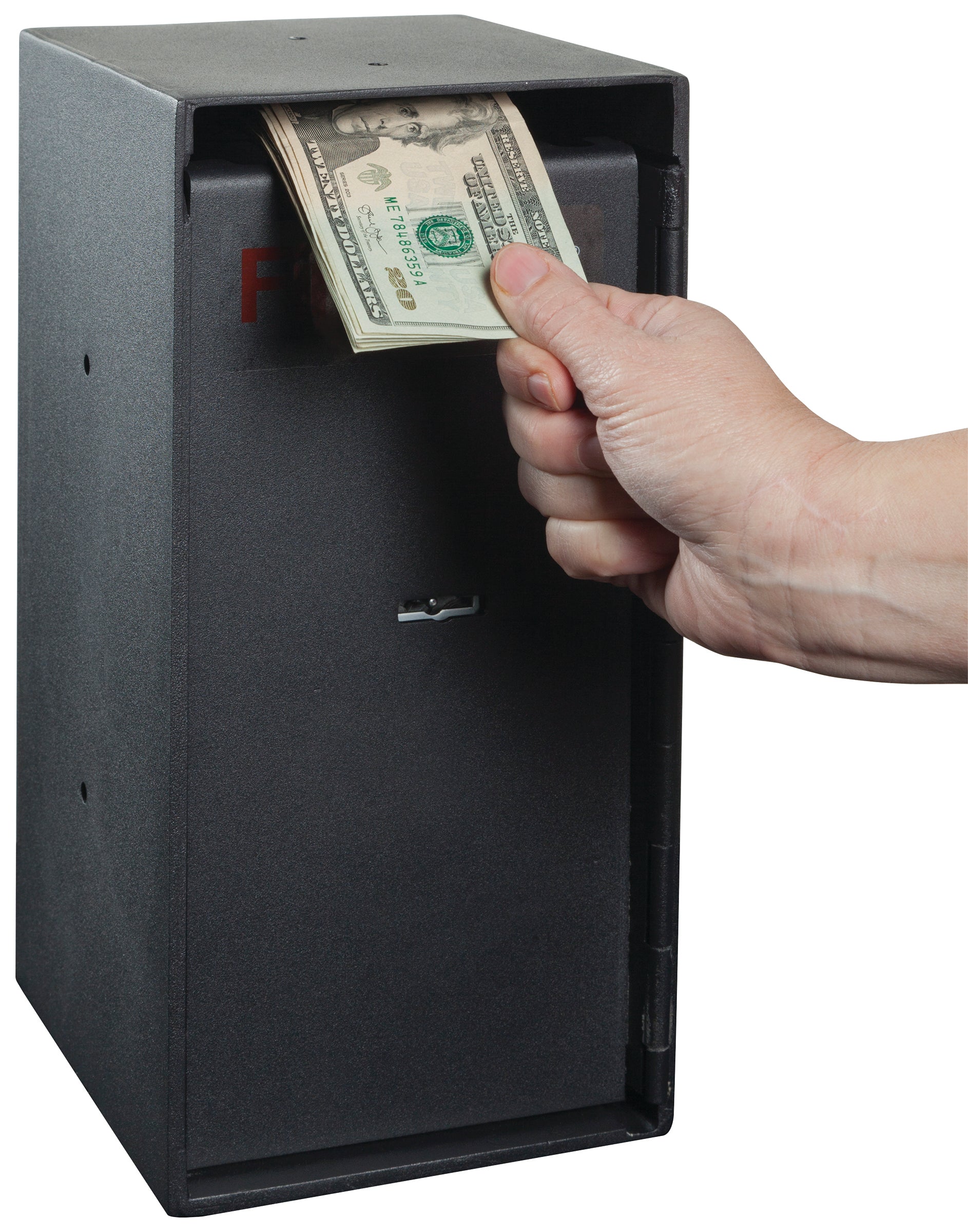 FireKing MS1206 Cash Depository Safe - Compact Key Lock
