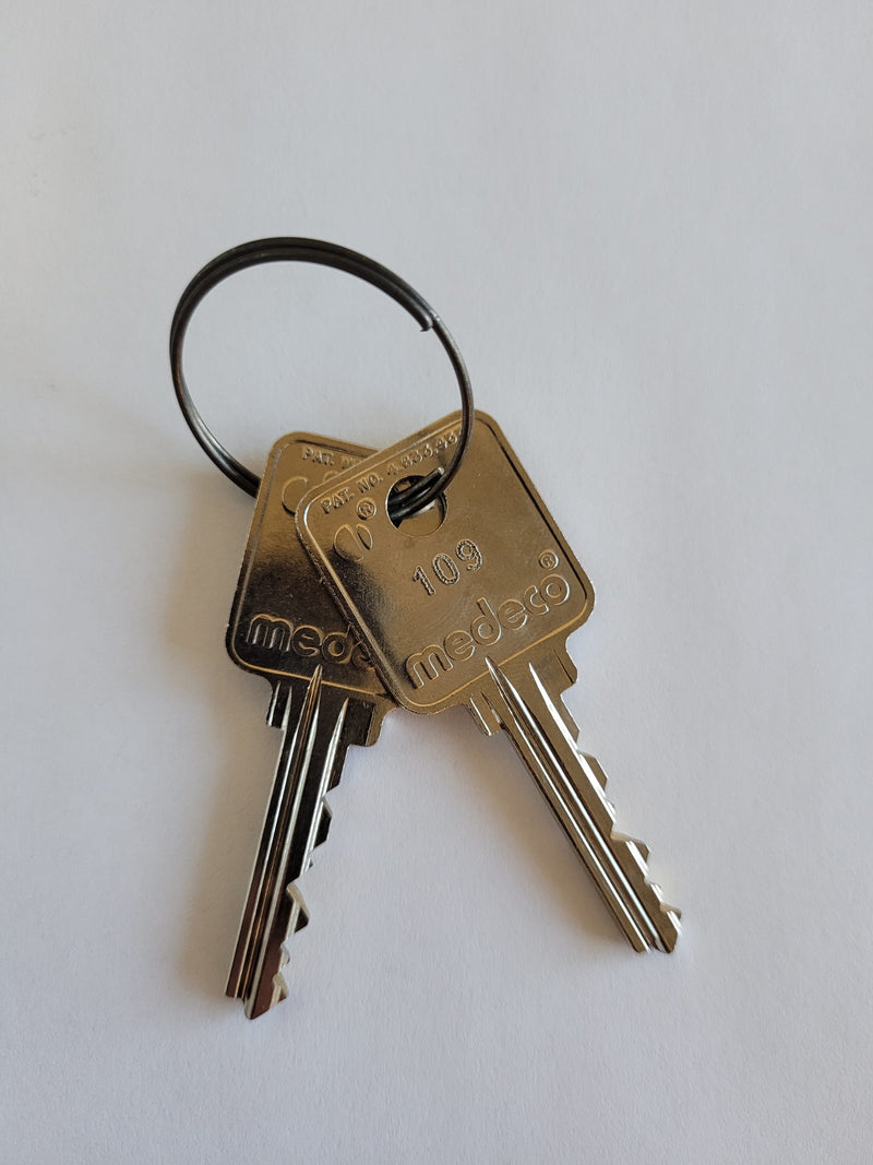 FireKing Key Replacement (Set of 2) (Lock Not Included)