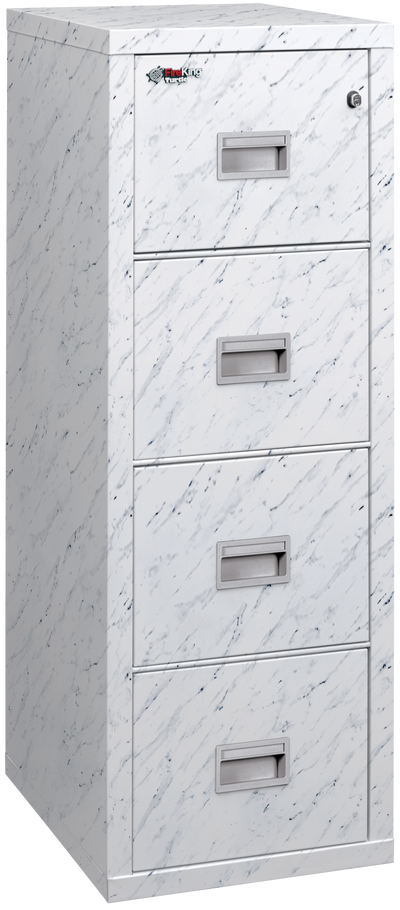FireKing Turtle Series - Space Saving Vertical File Cabinet - 1-Hour Fire Rated - 2 or 4 Drawers - Multiple Colors