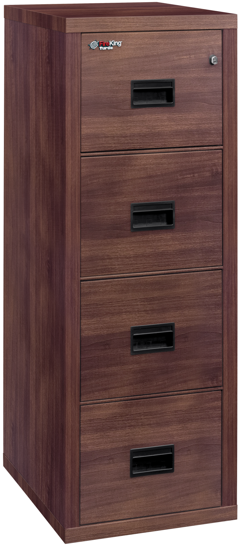 FireKing Turtle Designer Series - Space Saving Vertical File Cabinet - 1-Hour Fire Rated - 2 or 4 Drawers - 4 Colors